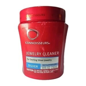 Connoisseurs Jewelry Cleaner Unisex 8oz Red Sterling Silver Dip Model 1046